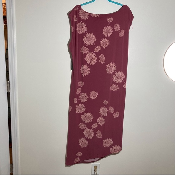 Vince Camuto Dusty Rose Asymmetrical Maxi Dress | Size 3X - Picture 2 of 14